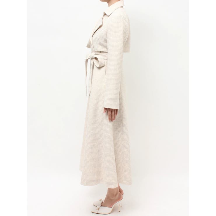 2WAYツイードレイヤードコート | RESEXXY | 詳細画像19 