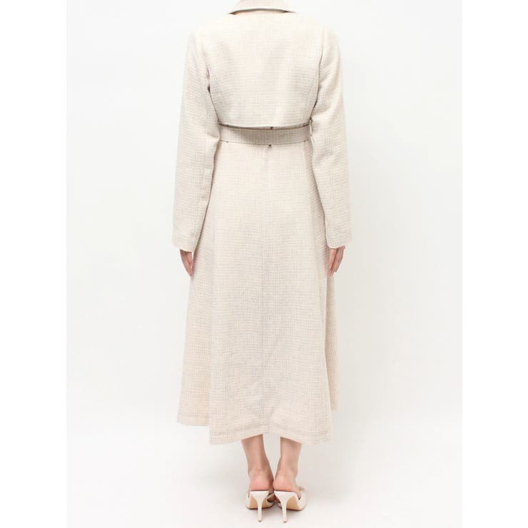 2WAYツイードレイヤードコート | RESEXXY | 詳細画像20 