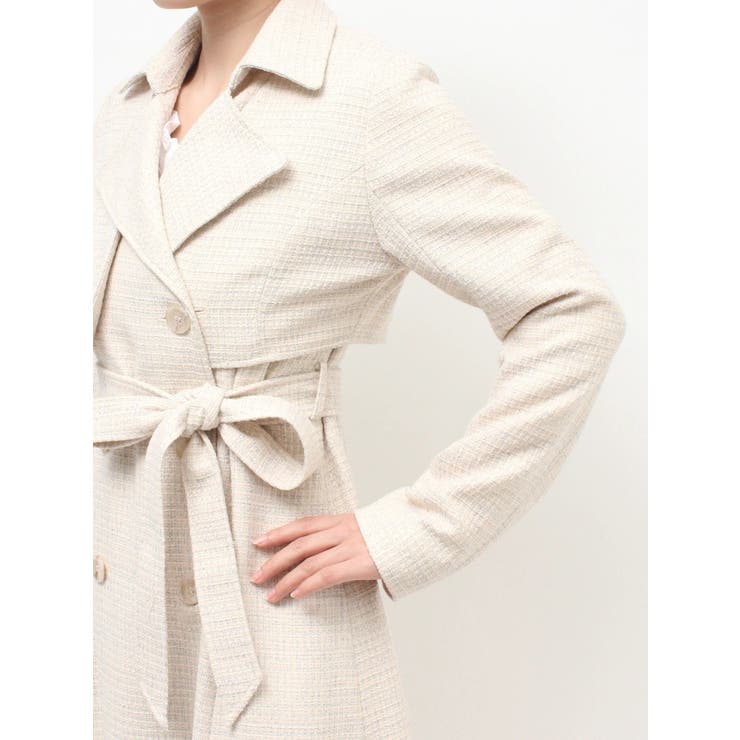 2WAYツイードレイヤードコート | RESEXXY | 詳細画像22 