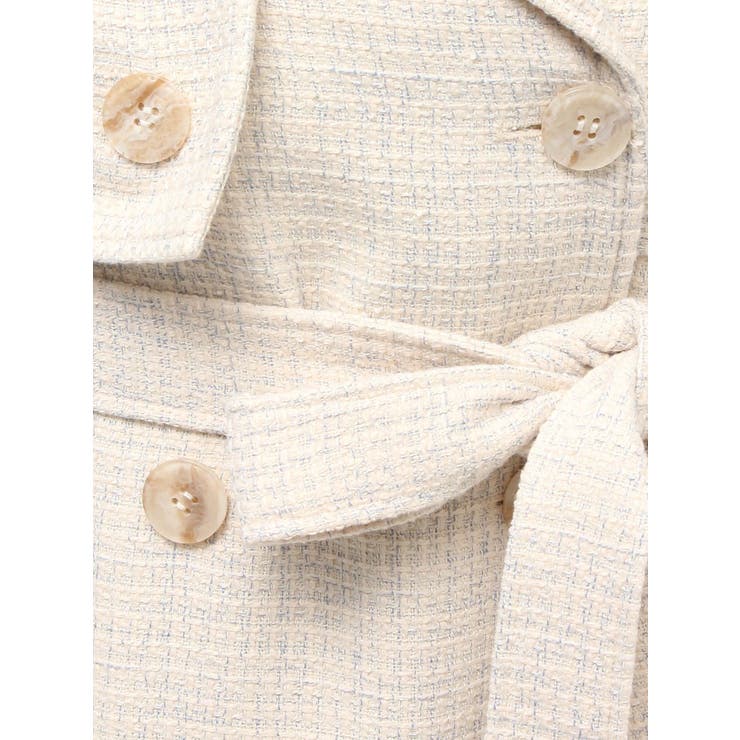 2WAYツイードレイヤードコート | RESEXXY | 詳細画像31 