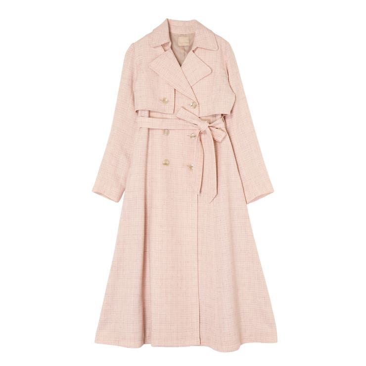 2WAYツイードレイヤードコート | RESEXXY | 詳細画像37 