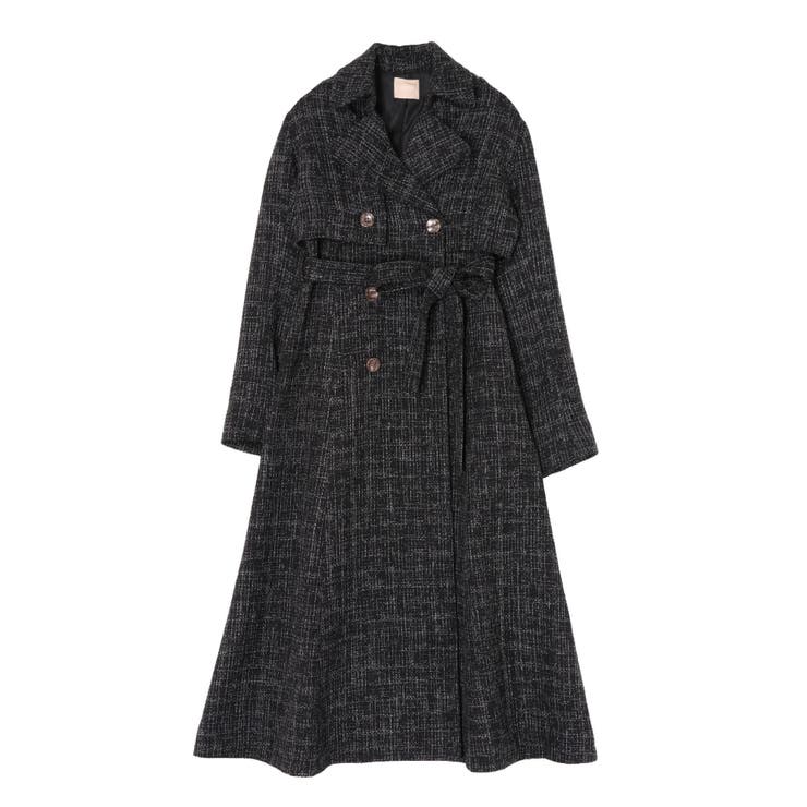 2WAYツイードレイヤードコート | RESEXXY | 詳細画像38 