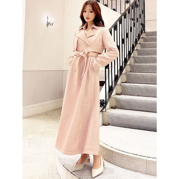 2WAYツイードレイヤードコート | RESEXXY | 詳細画像6 