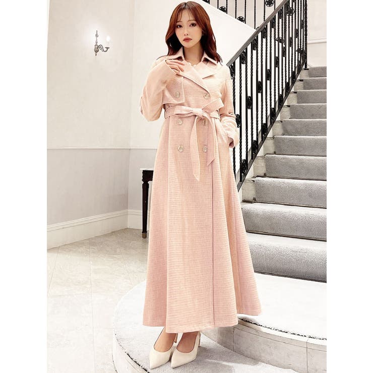 2WAYツイードレイヤードコート | RESEXXY | 詳細画像7 