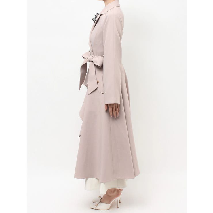 カスケードフレアロングコート | RESEXXY | 詳細画像24 