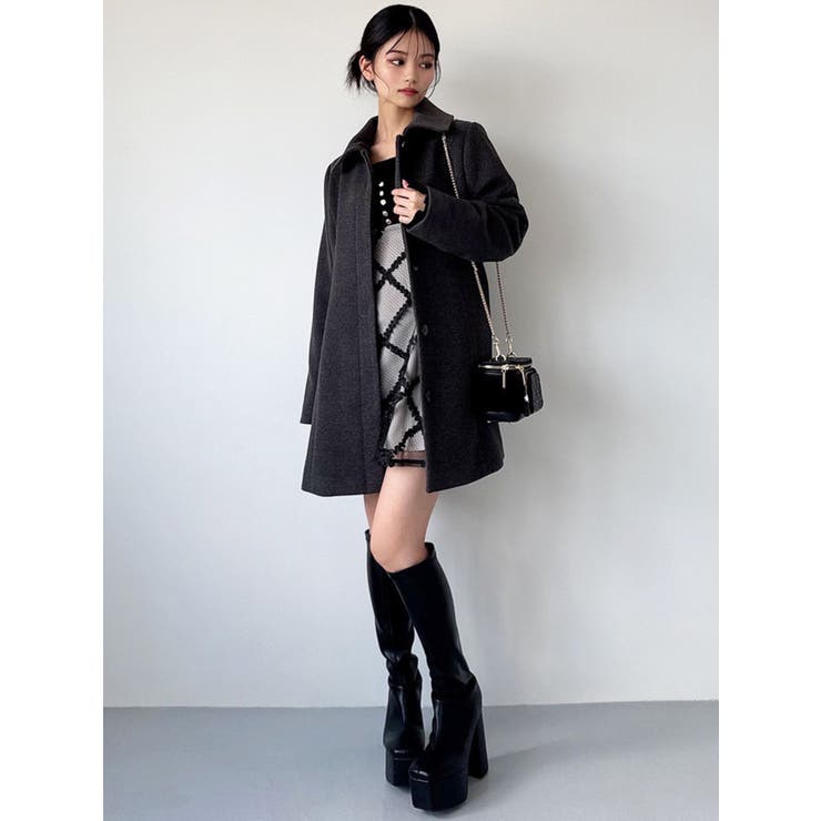 【追加生産分】ビッグリボンミディコート | RESEXXY | 詳細画像17 