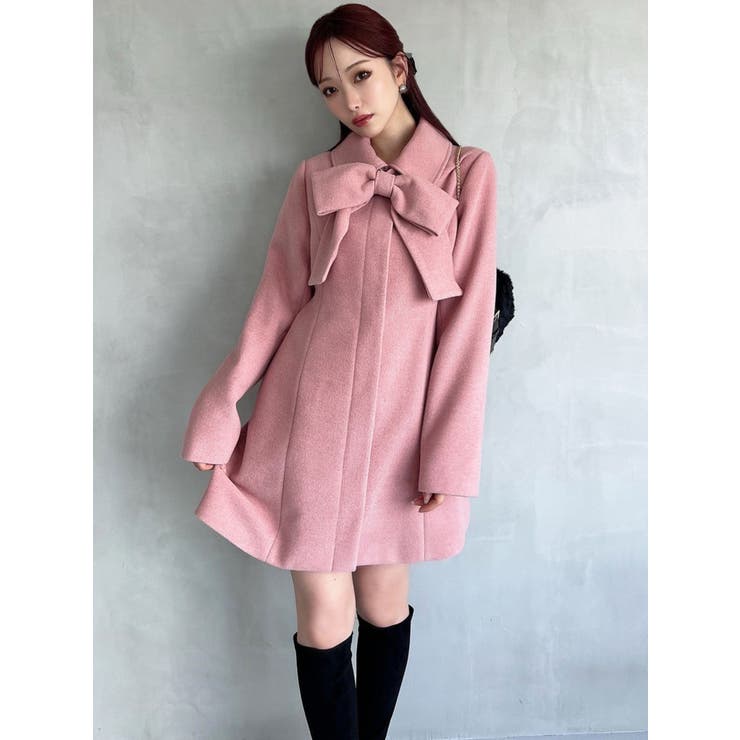 【追加生産分】ビッグリボンミディコート | RESEXXY | 詳細画像23 