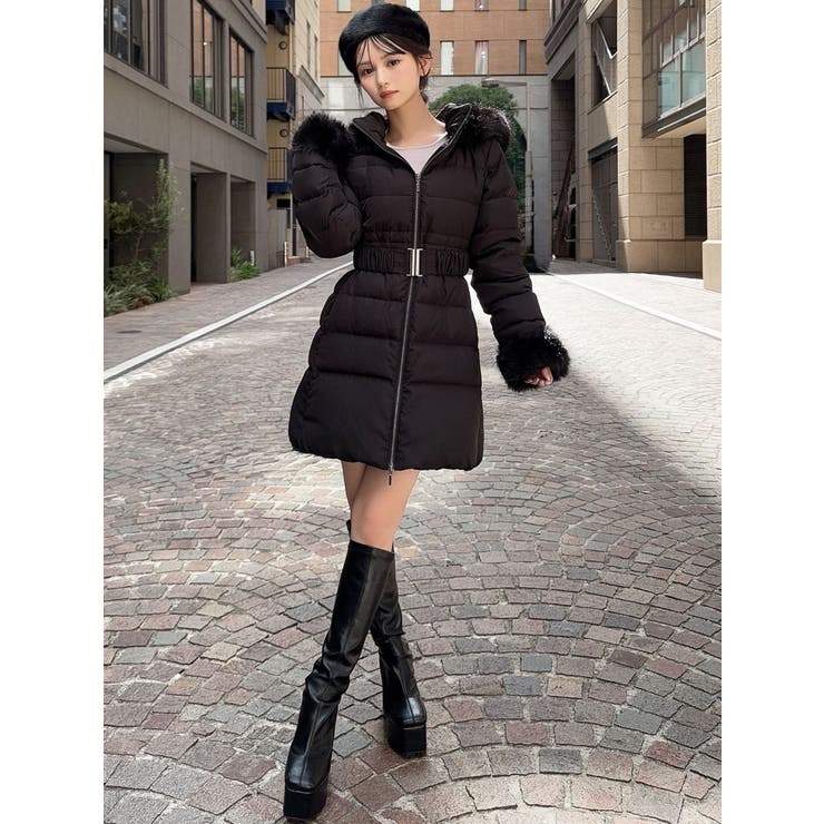 【追加生産分】フード付きダウンコート | RESEXXY | 詳細画像39 