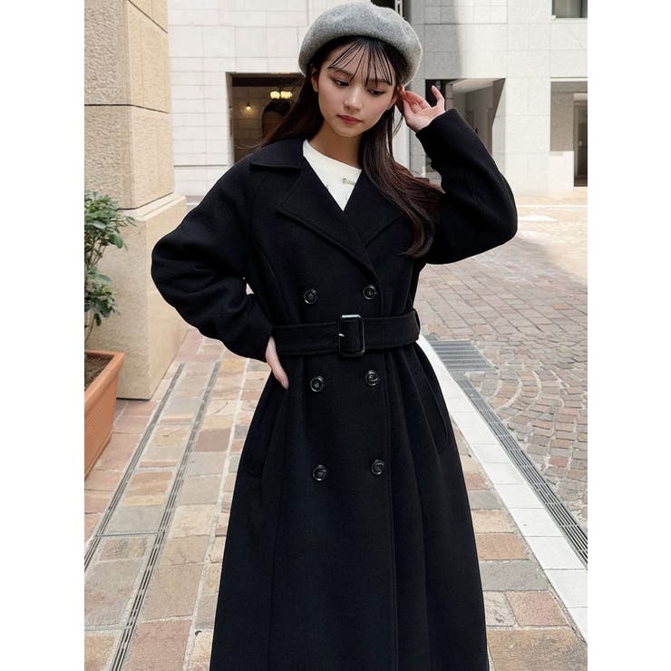 ウールライクロングコート[品番：MKSW0067734]｜RESEXXY（リゼクシー