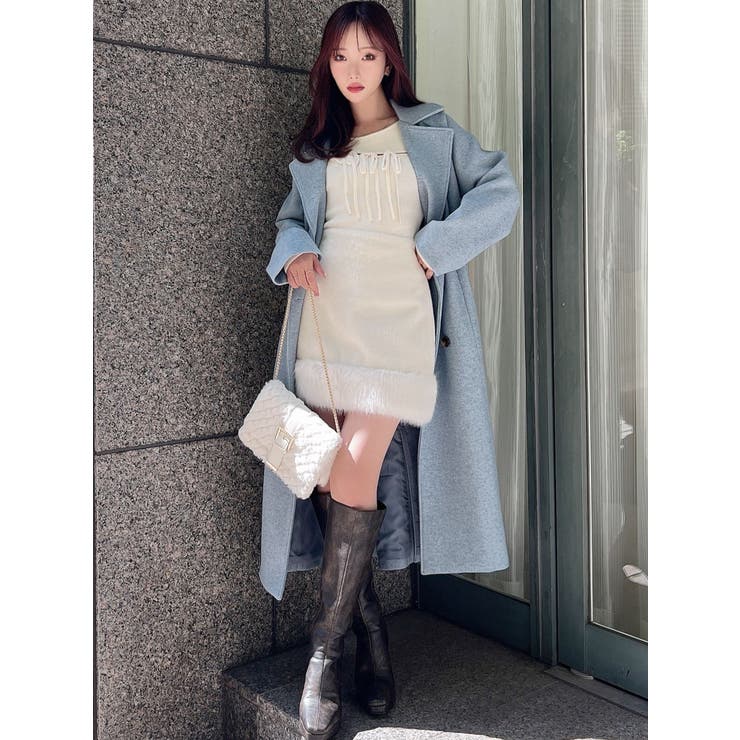 ウールライクロングコート | RESEXXY | 詳細画像2 