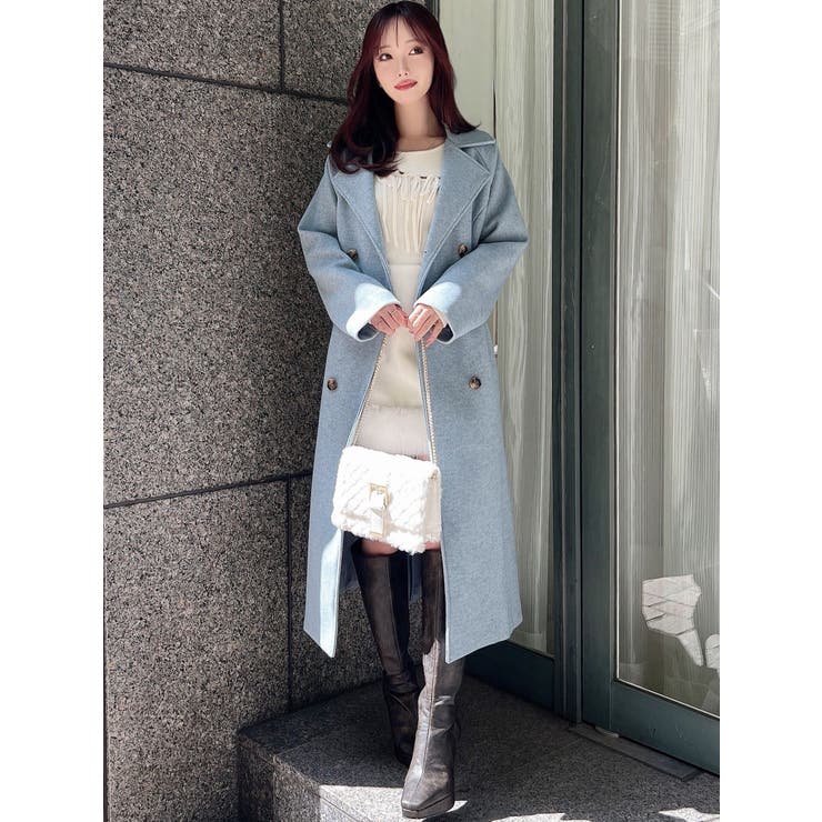 ウールライクロングコート | RESEXXY | 詳細画像4 