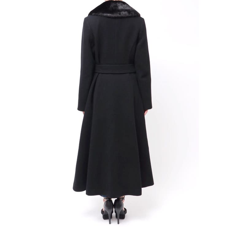 ショートビーバーウールロングコート | RESEXXY | 詳細画像22 