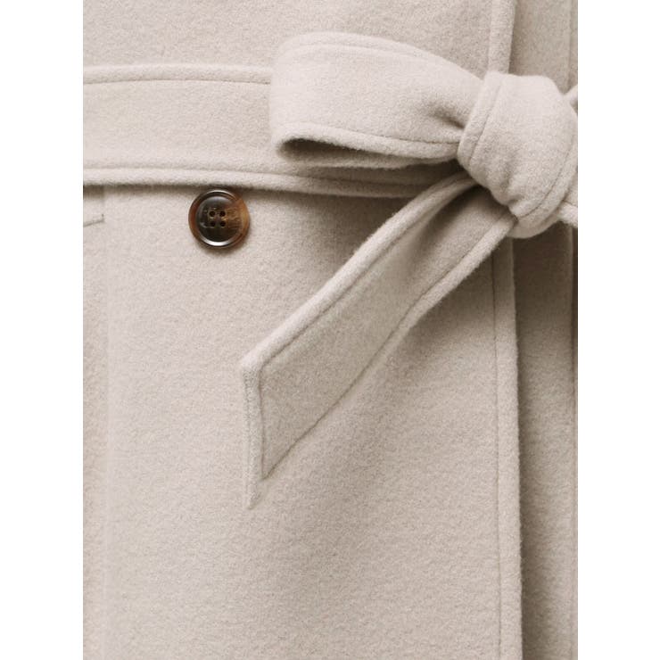 ショートビーバーウールロングコート | RESEXXY | 詳細画像32 