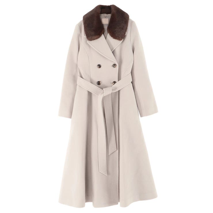 ショートビーバーウールロングコート | RESEXXY | 詳細画像34 