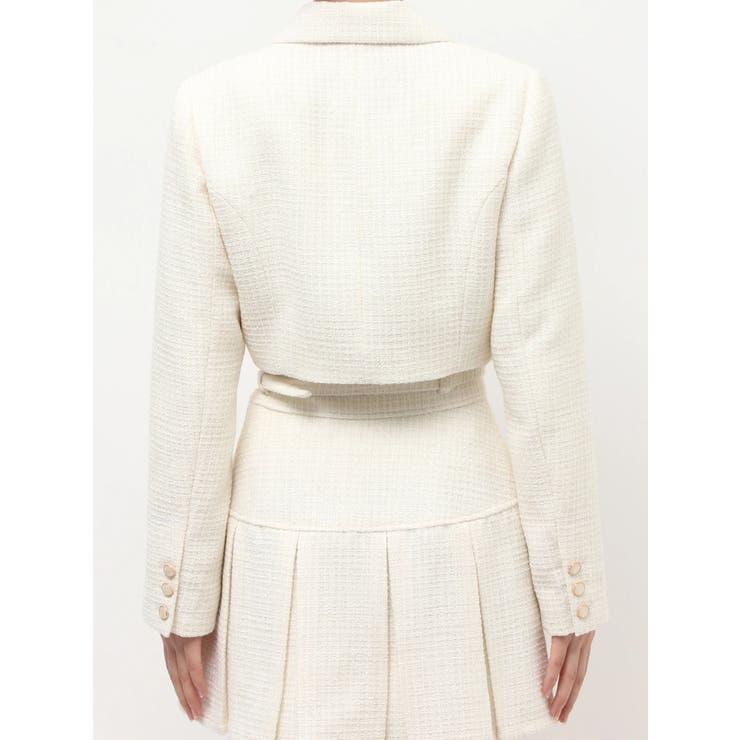 ツイードクロップドジャケット【セットアップ着用可能】 | RESEXXY | 詳細画像21 