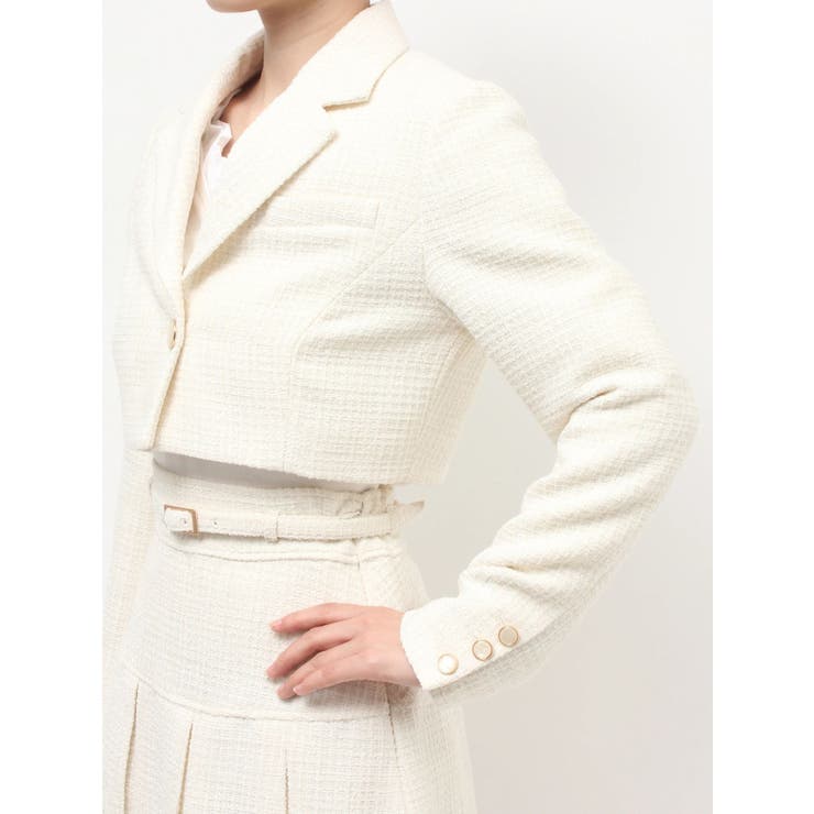 ツイードクロップドジャケット【セットアップ着用可能】 | RESEXXY | 詳細画像23 