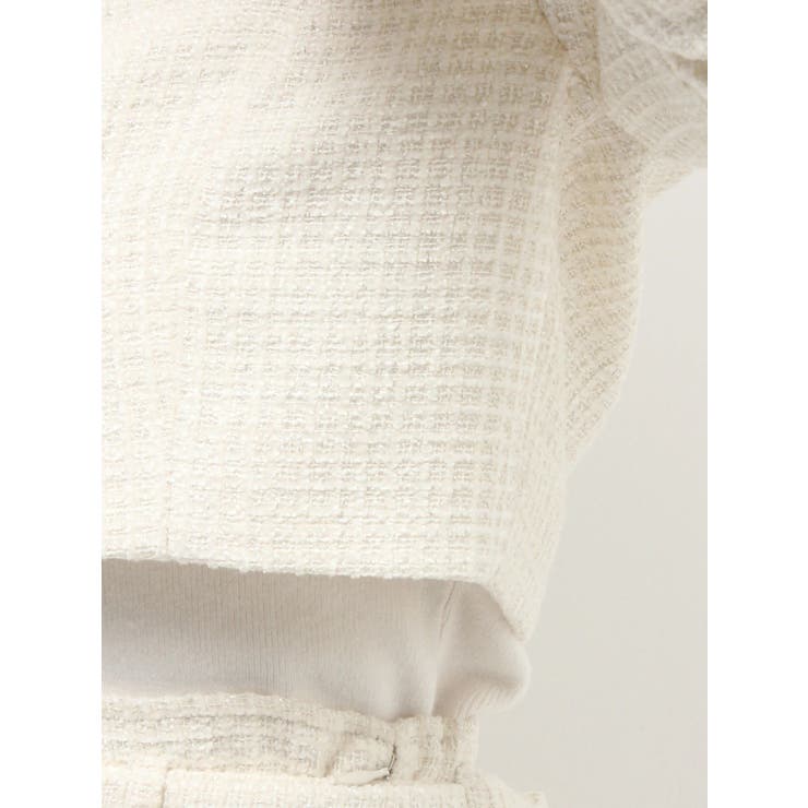 ツイードクロップドジャケット【セットアップ着用可能】 | RESEXXY | 詳細画像25 