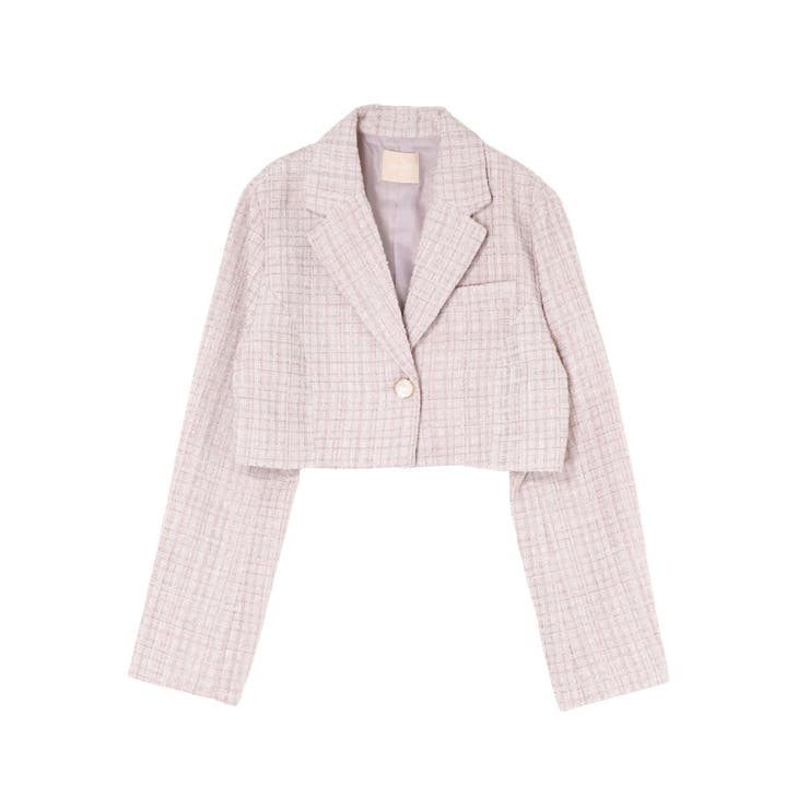 ツイードクロップドジャケット【セットアップ着用可能】 | RESEXXY | 詳細画像35 