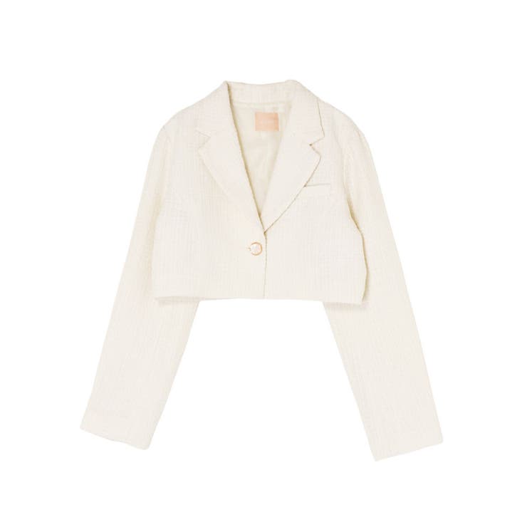 ツイードクロップドジャケット【セットアップ着用可能】 | RESEXXY | 詳細画像37 