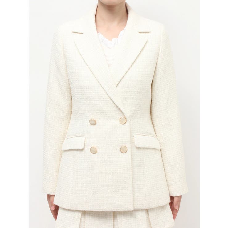 ツイードミディジャケット【セットアップ着用可能】 | RESEXXY | 詳細画像16 