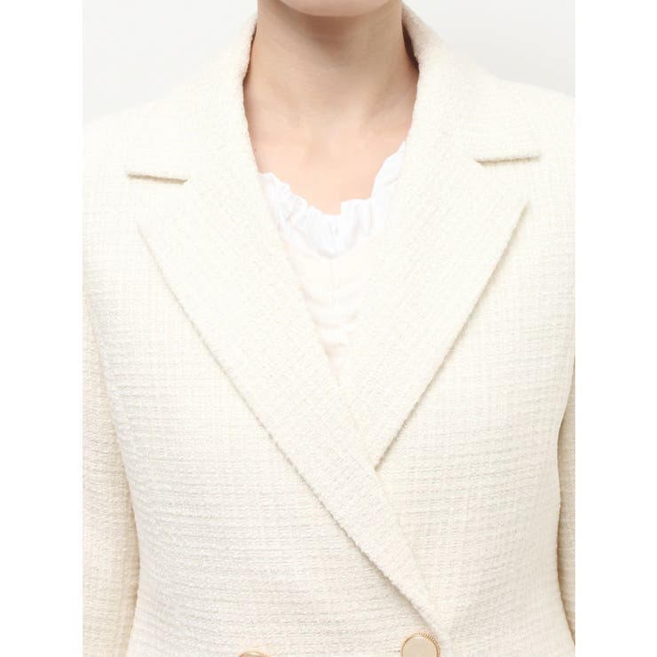 ツイードミディジャケット【セットアップ着用可能】 | RESEXXY | 詳細画像19 