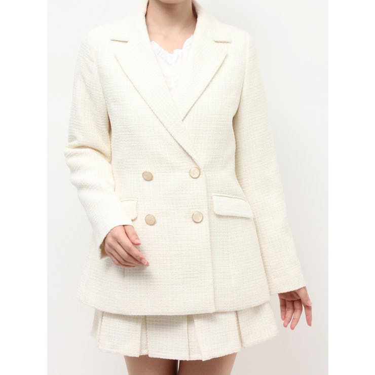 ツイードミディジャケット【セットアップ着用可能】 | RESEXXY | 詳細画像29 