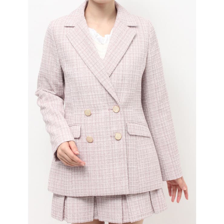 ツイードミディジャケット【セットアップ着用可能】 | RESEXXY | 詳細画像30 