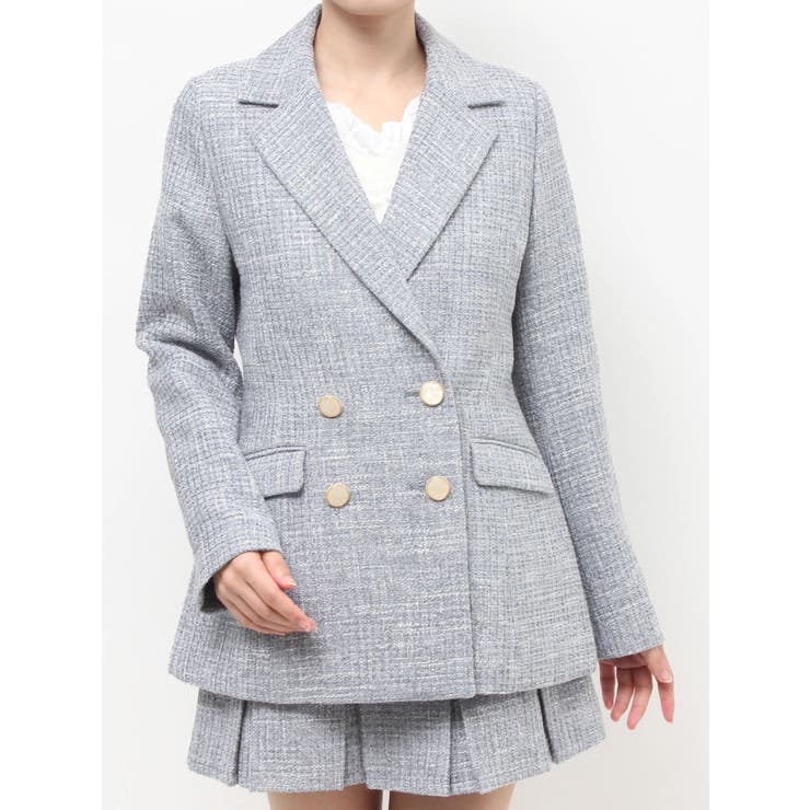 ツイードミディジャケット【セットアップ着用可能】 | RESEXXY | 詳細画像31 