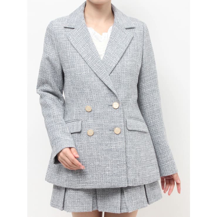 ツイードミディジャケット【セットアップ着用可能】 | RESEXXY | 詳細画像33 