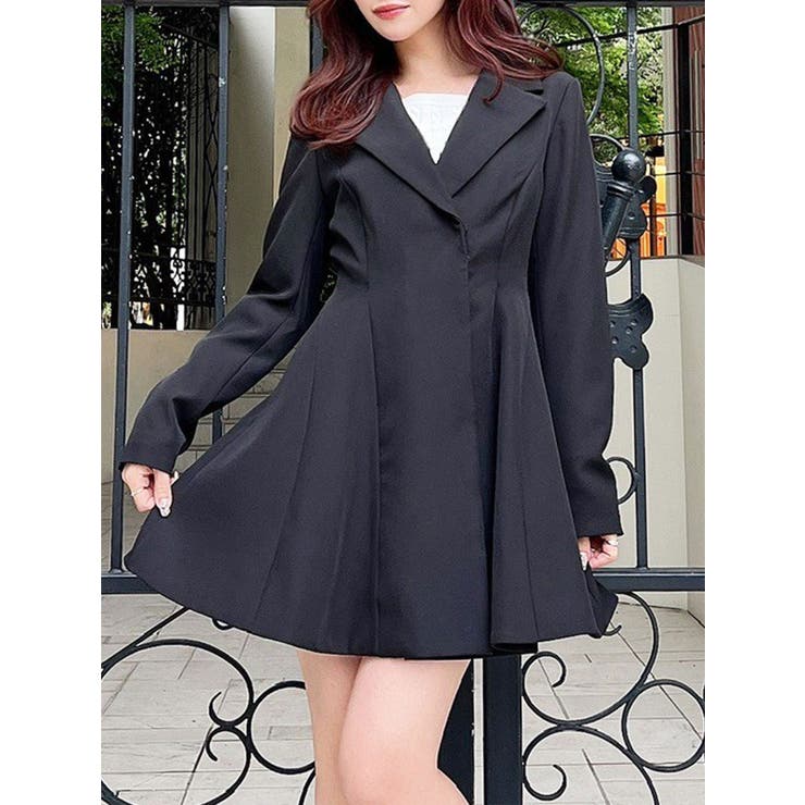 ブラック | ボンディングペプラムジャケット | RESEXXY