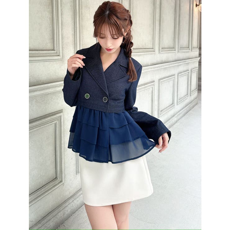 ドッキングフリルミディジャケット | RESEXXY | 詳細画像10 