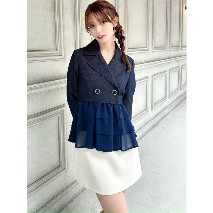 ドッキングフリルミディジャケット | RESEXXY | 詳細画像11 