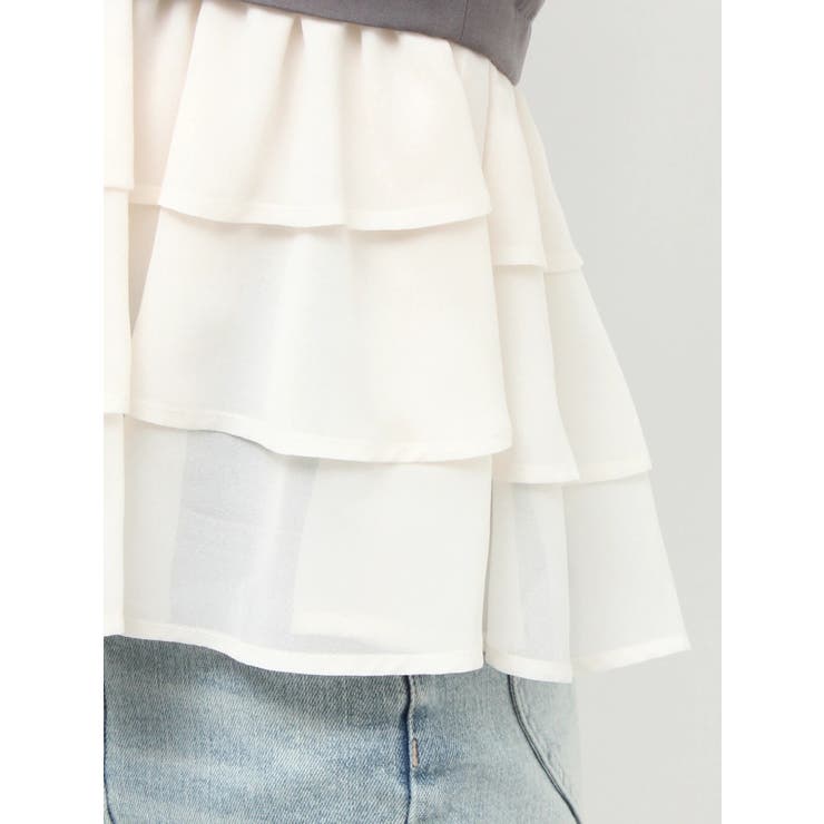 ドッキングフリルミディジャケット | RESEXXY | 詳細画像23 