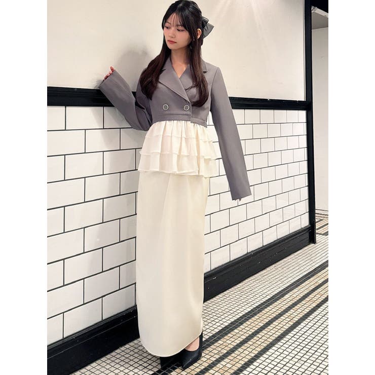 ドッキングフリルミディジャケット | RESEXXY | 詳細画像9 