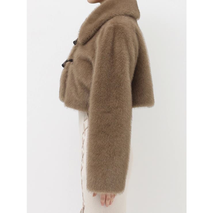 フェイクファーダッフルブルゾン[品番：MKSW0067503]｜RESEXXY