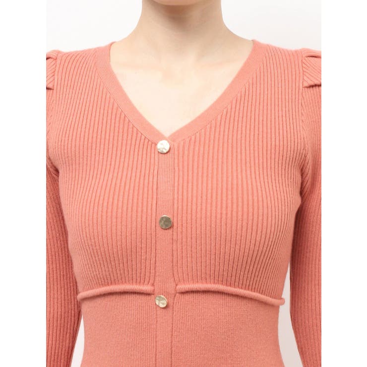 ゴールドボタンタイトニットワンピース | RESEXXY | 詳細画像28 