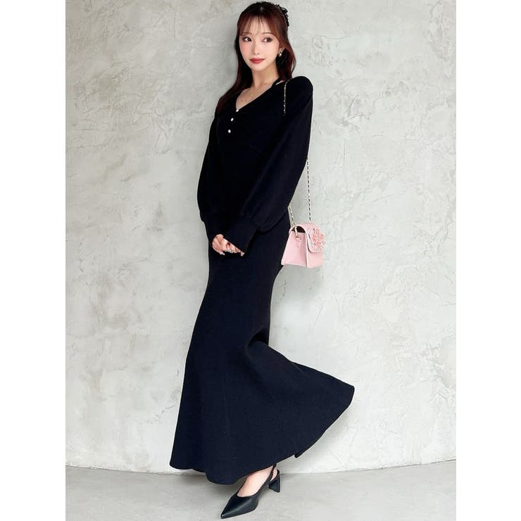 レイヤードマーメイドニットワンピース | RESEXXY | 詳細画像8 