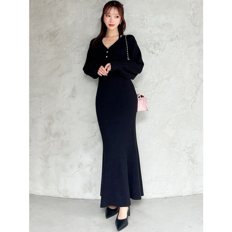 レイヤードマーメイドニットワンピース | RESEXXY | 詳細画像9 