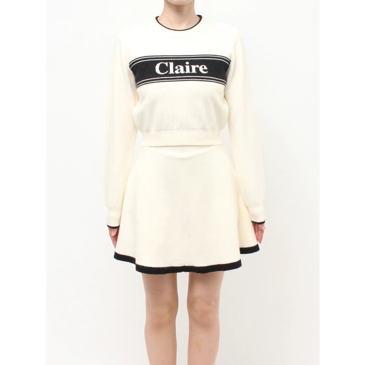 バイカラージャガードニットセットアップ | RESEXXY | 詳細画像14 