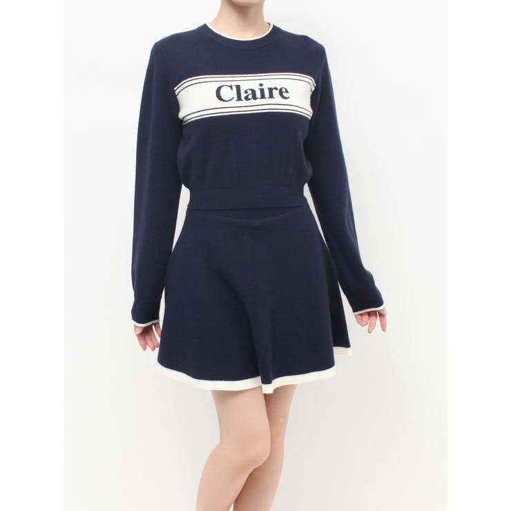 バイカラージャガードニットセットアップ | RESEXXY | 詳細画像32 