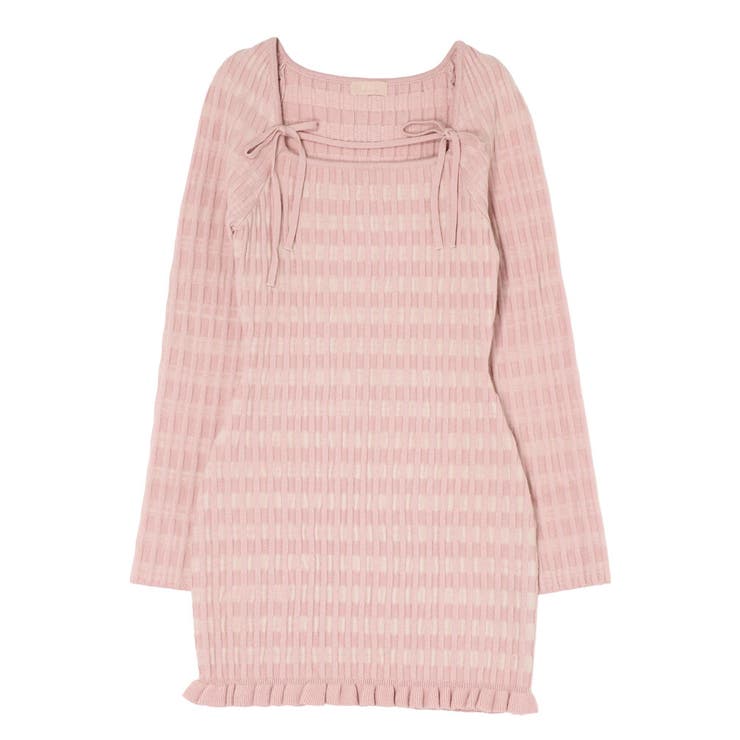 ジャガードチェックニットミニワンピース | RESEXXY | 詳細画像29 