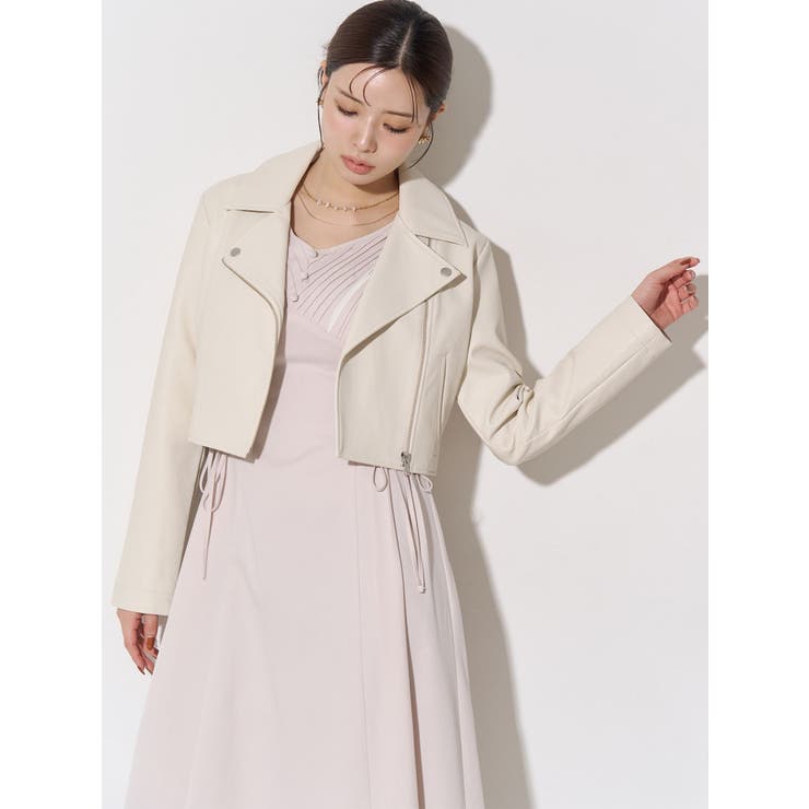 バイカラーピンタックフレアワンピース | RESEXXY | 詳細画像15 