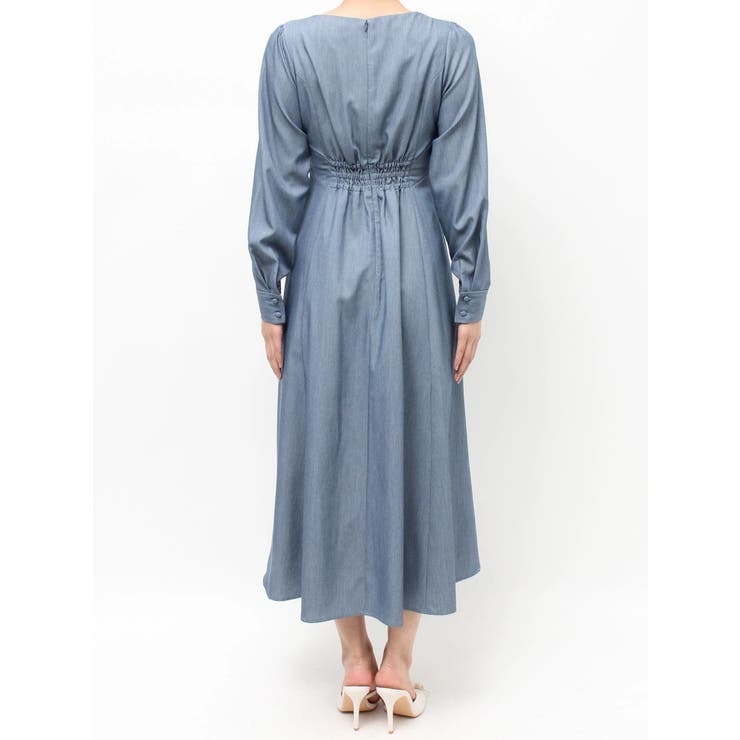 バイカラーピンタックフレアワンピース | RESEXXY | 詳細画像18 