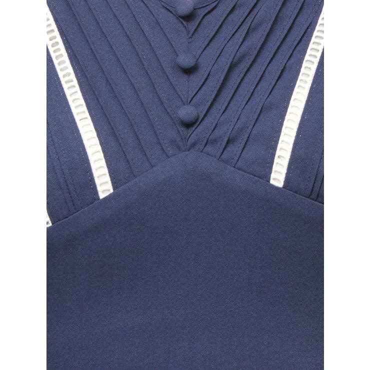 バイカラーピンタックフレアワンピース | RESEXXY | 詳細画像23 