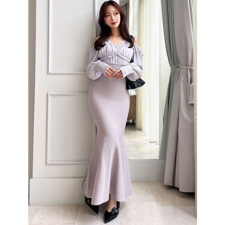 バストギャザーマーメイドワンピース | RESEXXY | 詳細画像17 