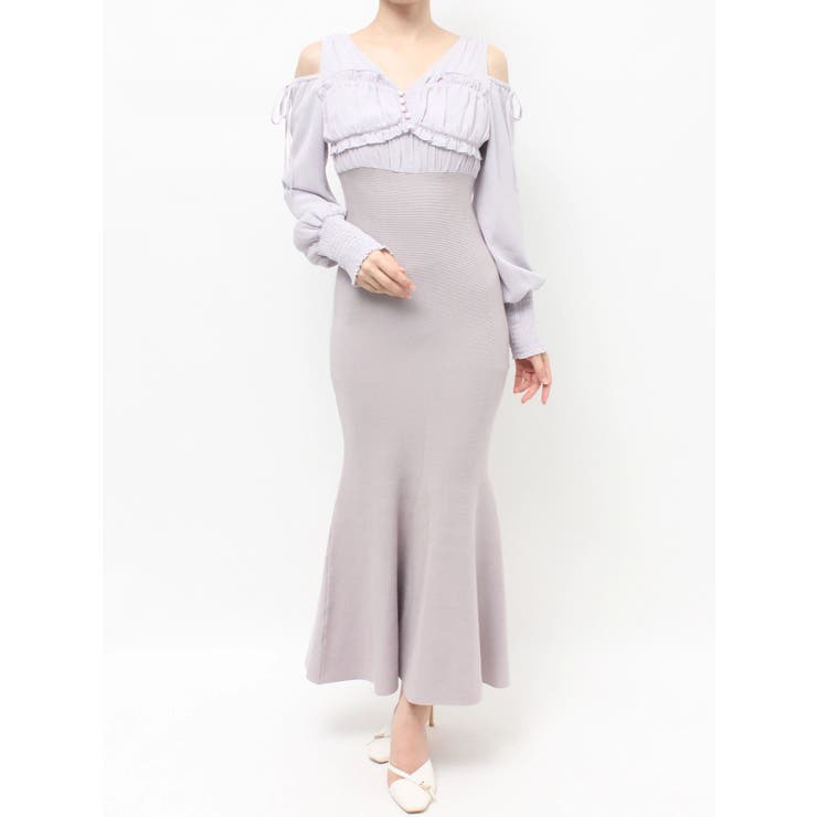 バストギャザーマーメイドワンピース | RESEXXY | 詳細画像35 