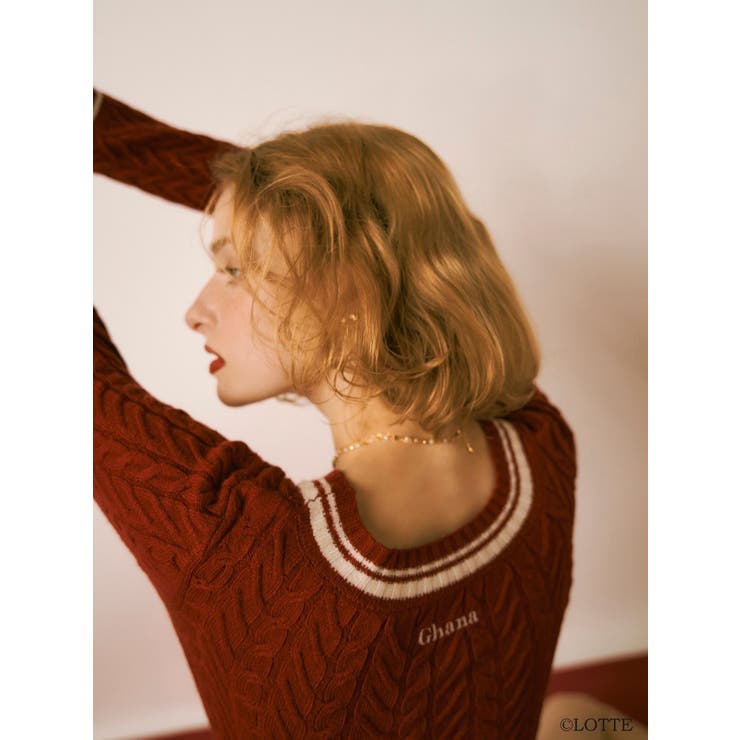 【Ghana】ケーブルニットミニワンピース | RESEXXY | 詳細画像23 