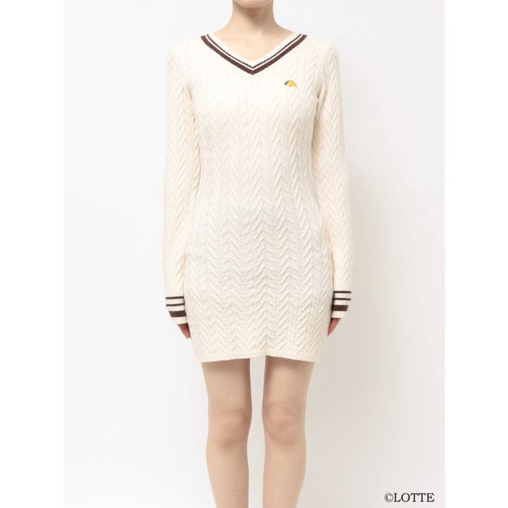 【Ghana】ケーブルニットミニワンピース | RESEXXY | 詳細画像26 
