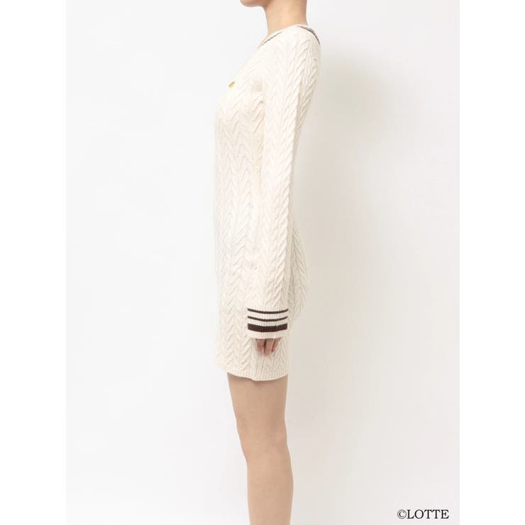 【Ghana】ケーブルニットミニワンピース | RESEXXY | 詳細画像27 