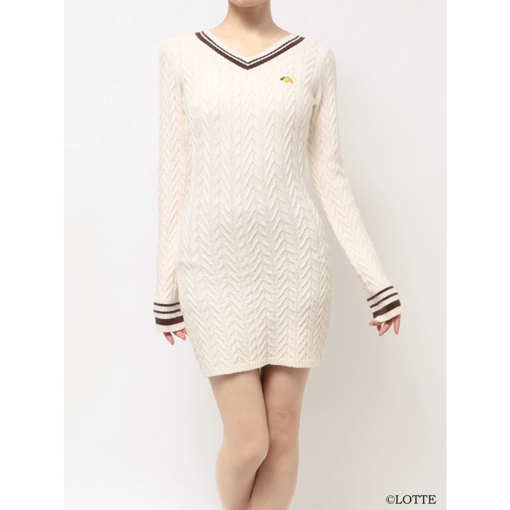 【Ghana】ケーブルニットミニワンピース | RESEXXY | 詳細画像37 